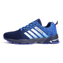 Load image into Gallery viewer, Fashion Sneakers Men Lace-up Running Shoes Breathable Flyknit Women Sneaker Non-slip Wearable Casual Sports Shoes Lovers Size 47
